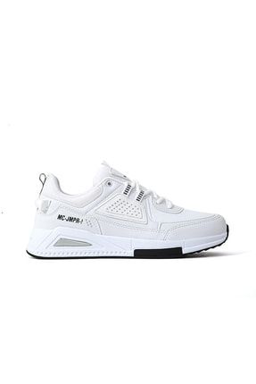Erkek Sneaker Beyaz-siyah Günlük Spor Ve Rahat Ayakkabı 2137 Pablo-2137