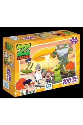 Z Takımı 100 Parça Puzzle Eğitici Ve Öğretici Oyun 8681889043955
