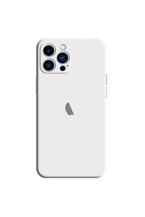 Iphone 12 Pro Max Kamera Korumalı Silikon Içi Kadife Lansman Kılıf Uyumlu LNKS16