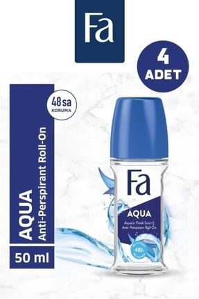 Aqua Roll-on 50 ml X4 8690572800791