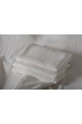 Beyaz 4 Katlı Muslin Kumaş/ Yastık Kılıfı / Ev Tekstili / Nevresim Takımı / Bebek Battaniyesi /örtü 0022