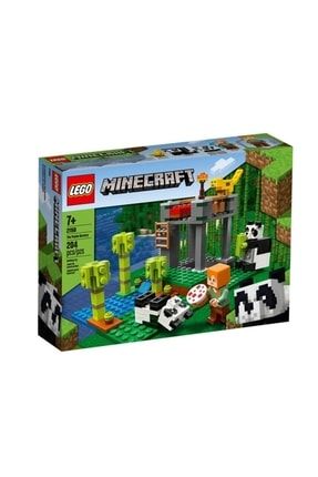 Minecraft Panda Yuvası 21158 Yaratıcı Çocuklar Için Oyuncak Yapım Seti (204 Parça) LEGO21158
