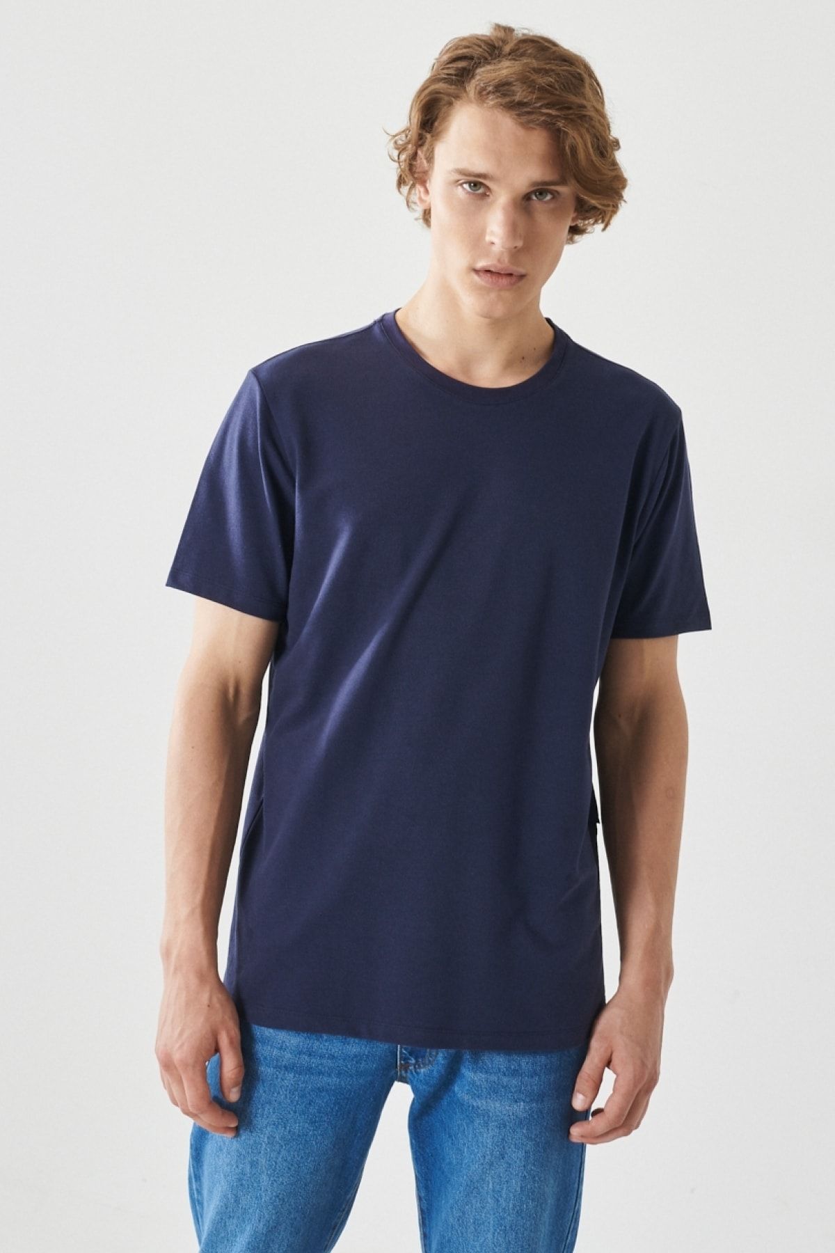 Navy blue t shirt mens new arrivals
