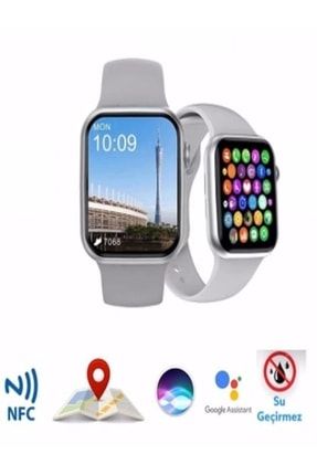 Watch 7 Plus Smartwatch 2022 Su Geçirmez Çağrı Konum Siri Nfc Android-iphone Uyumlu Akıllı Saat 44mm smartwatch