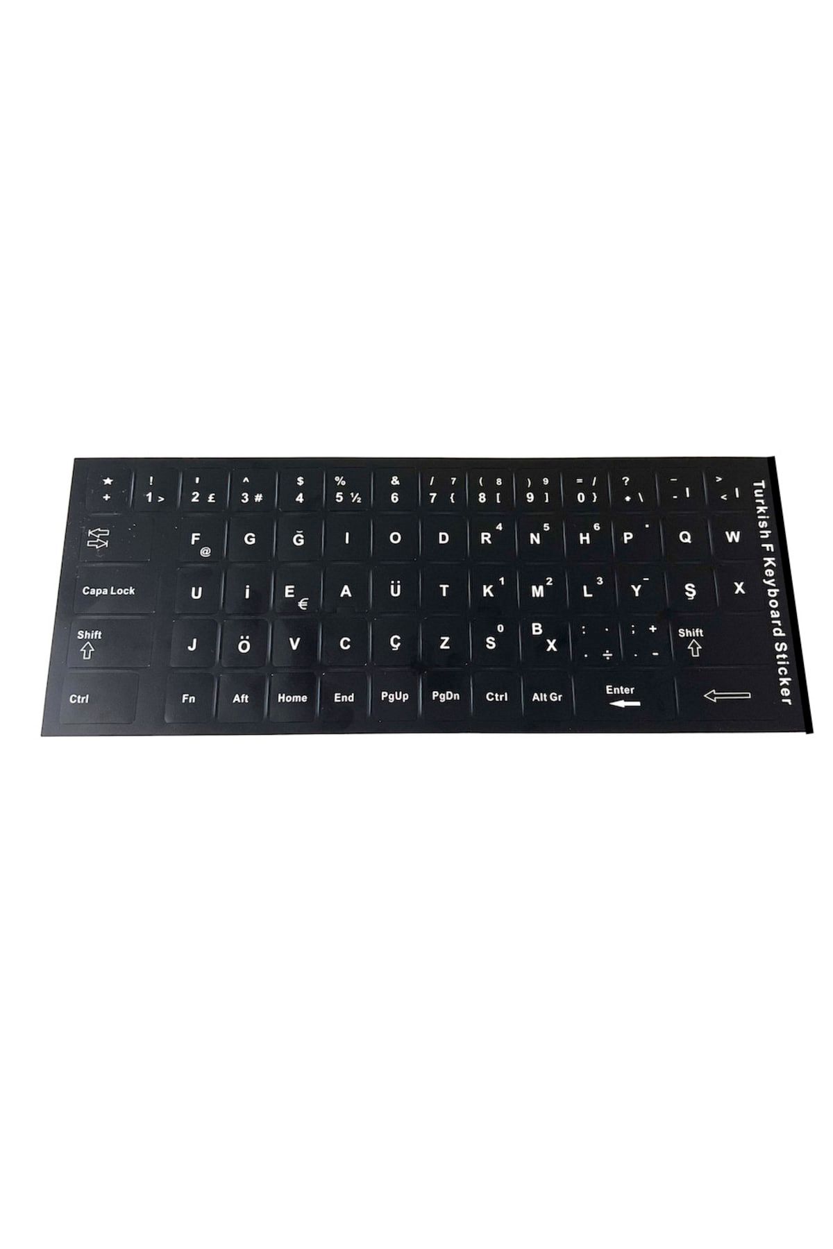 aogo-F Keyboard Stiker Turkish Keyboard Sticky Letter Layout Turkish F Keyboard Sticker F Keyboard Sticker 5