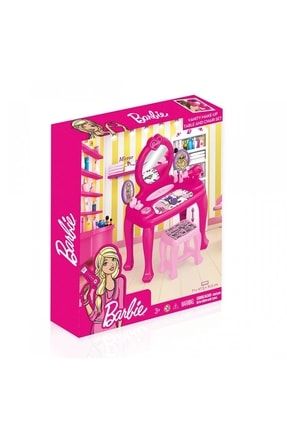 Kobal 1609 Dolu Barbie Ayaklı Makyaj Masası Ve Sandalye Seti P99651S571