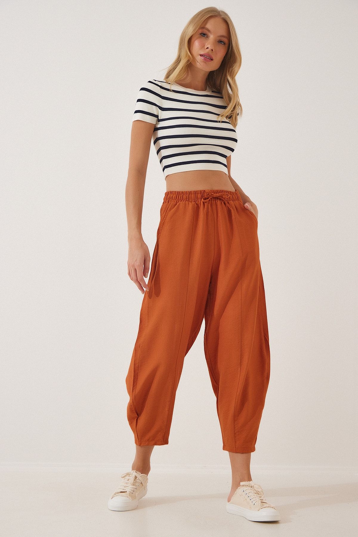 Orange Pants Styles, Prices - Trendyol