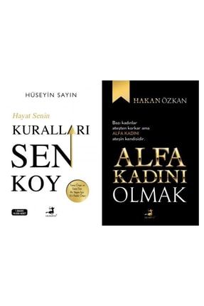 Alfa Kadını Olmak-hayat Senin Kuralları Sen Koy 2'li Set kuryekitabevi11