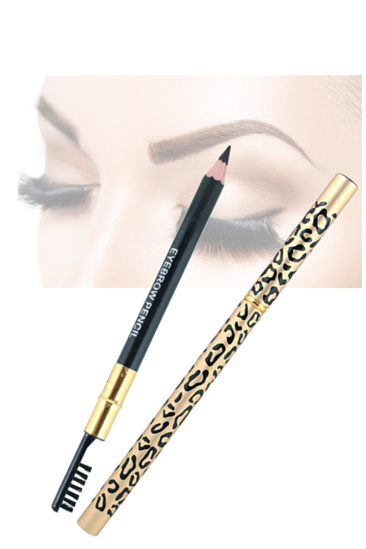 مداد ابرو  قهوه ای SYS | kas023 اورجینال - تصویر 2