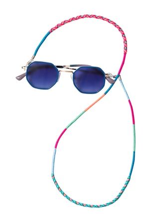 Raspberry Renkli 70 Cm El Emeği Örgülü Özel Tasarım Yapılı Unisex Gözlük Ipi Aksesuarı TYC00053749291
