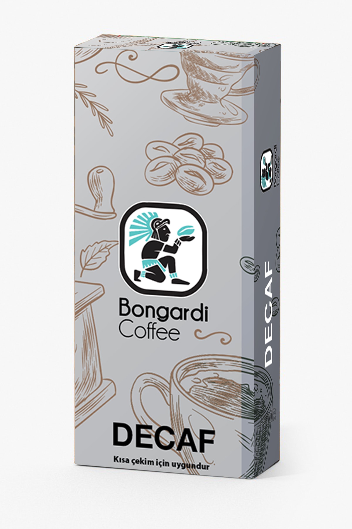Bongardi Coffee Kapsül Kahve 10 Adet Nespresso Uyumlu Decaf Kafeinsiz Kahve