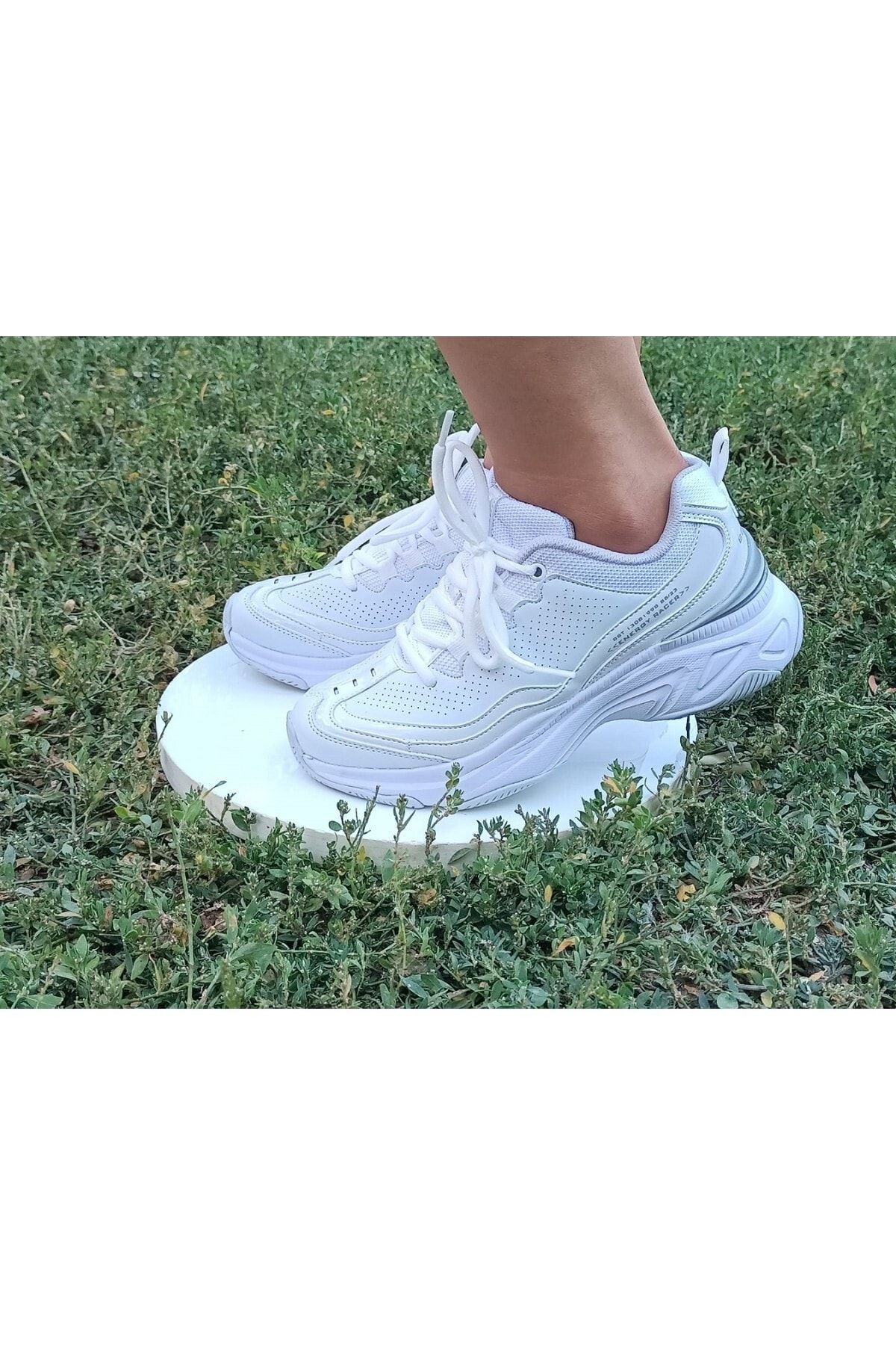 Bestoff-White - Caucasian New Trend Thick Sole Full Orthopedic Snekars Sports Shoes 5