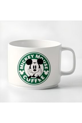 Duble Türk Kahvesi Fincanı & Espresso Fincanı Mickey Küçük Kupa DT199971