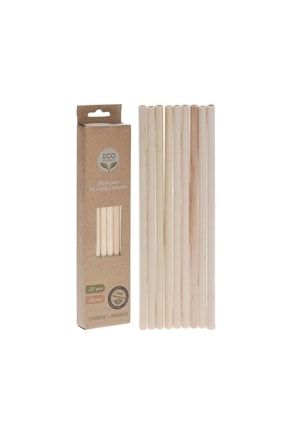 Bambu Pipet Tek Kullanımlık 20 Adet S10214