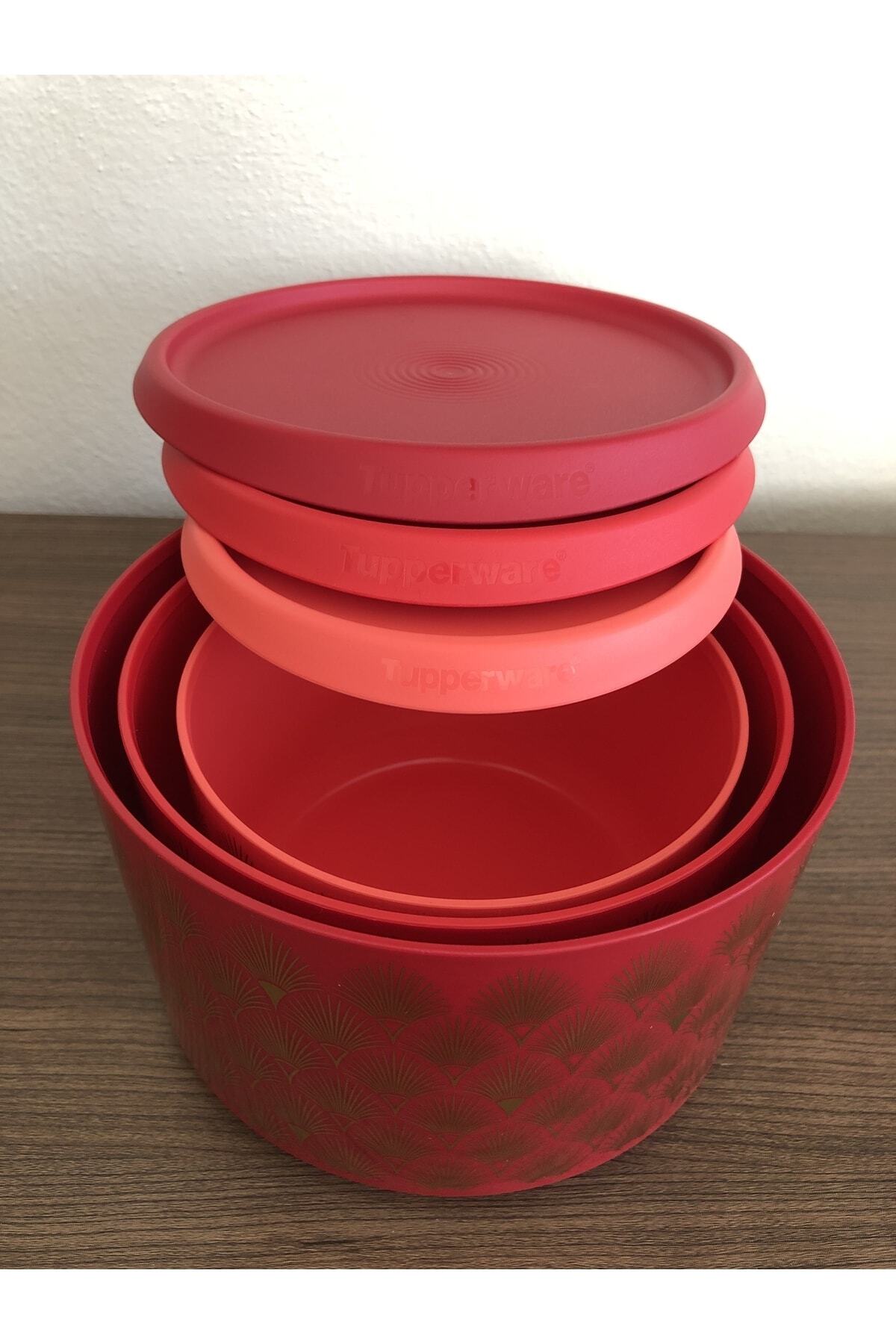 Tupperware-طقم تخزين جليتر 3 قطع 3