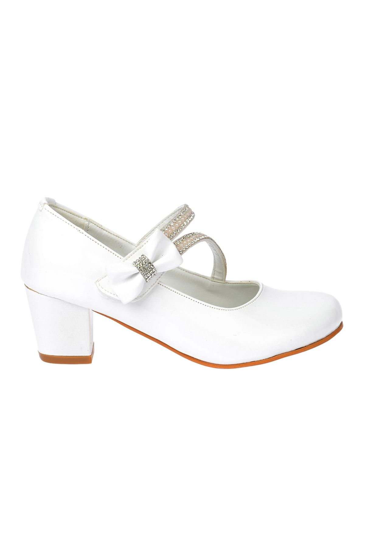 KARAMAZI-Pantofi de zi cu zi pentru fete din piele lacuita cu toc de 4 cm 2