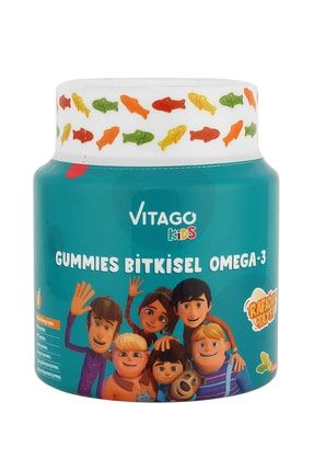 Gummies Bitkisel Omega-3 Içeren Çiğnenebilir Form Takviye Edici Gıda 0504
