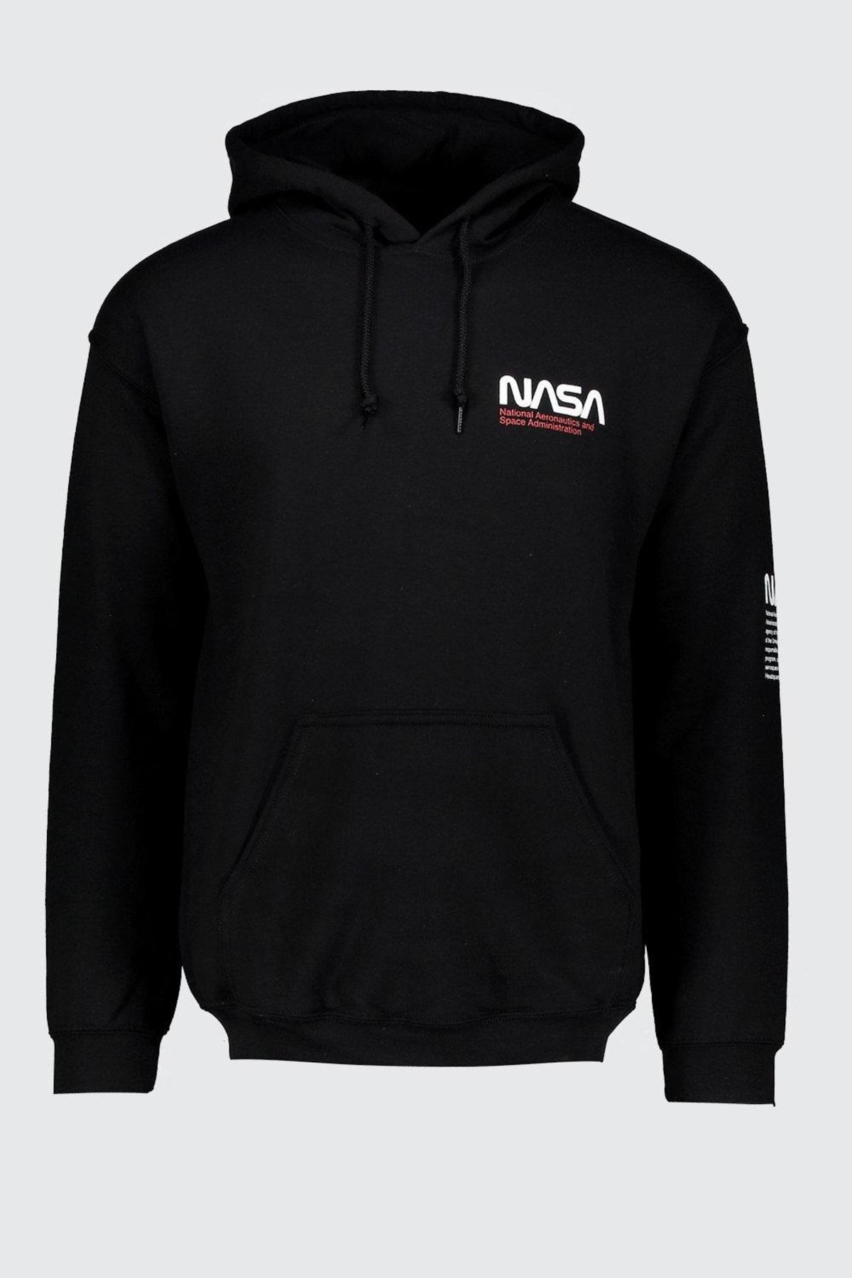 Nasa black sweatshirt clearance