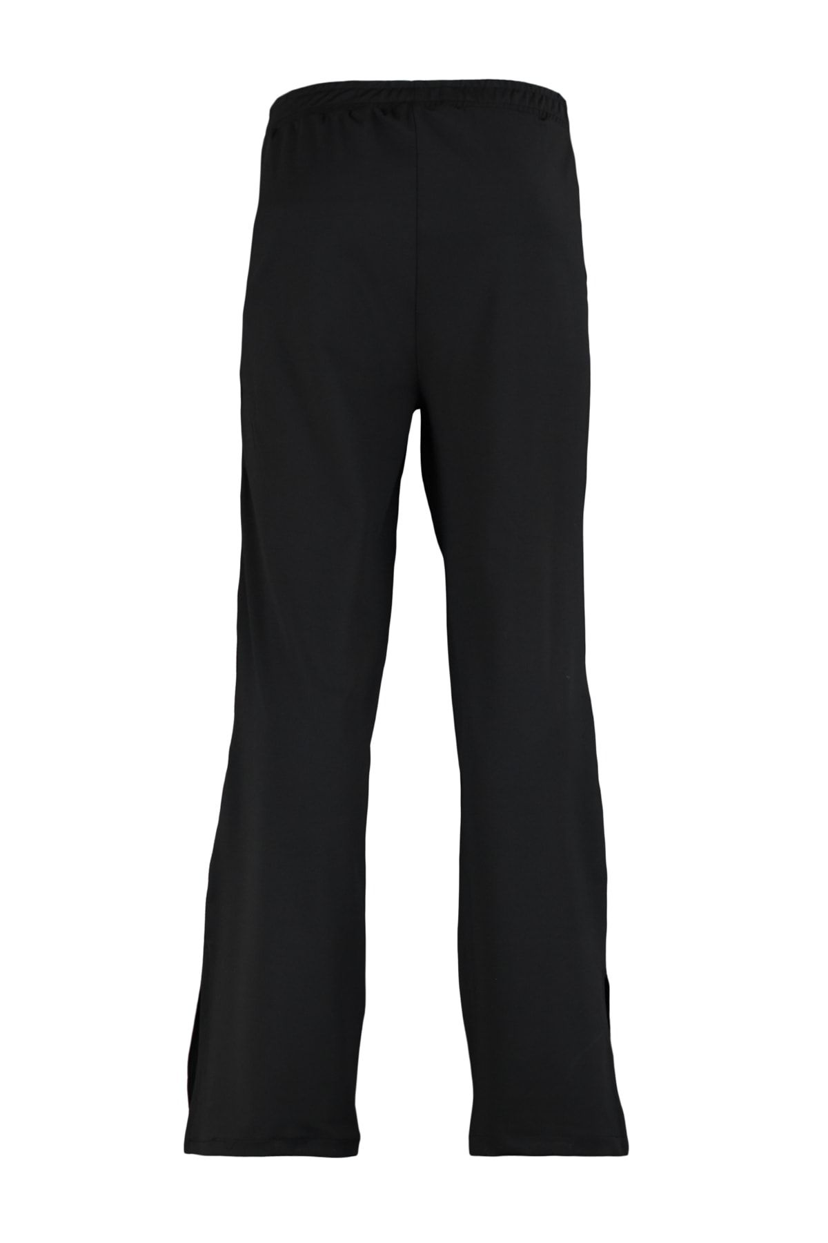 TRENDYOLMİLLA Siyah Geniş Paça Scuba Spor Eşofman Altı TWOAW23EA00170 ZN9897
