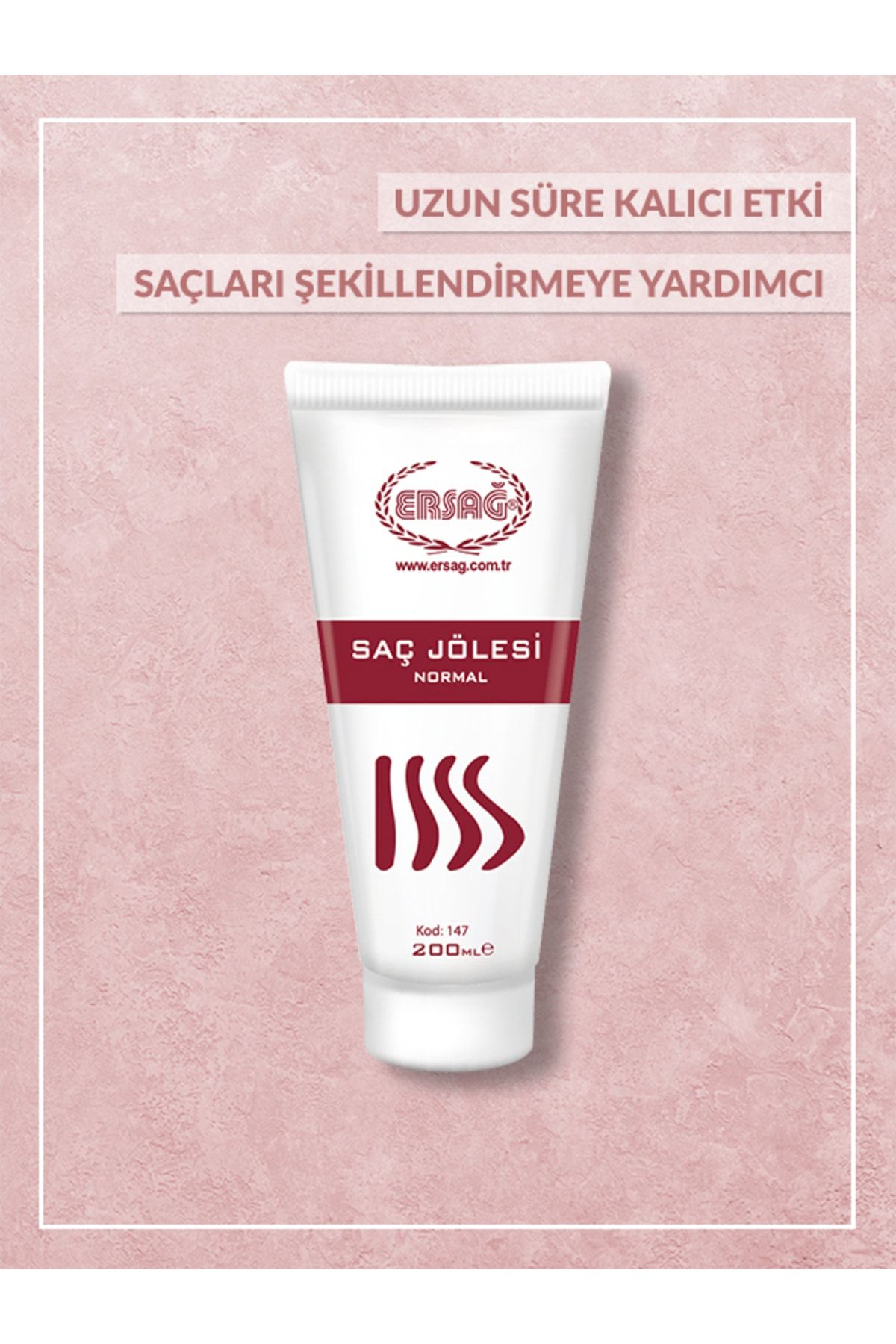 ژل مو ظاهر طبیعی Ersağ