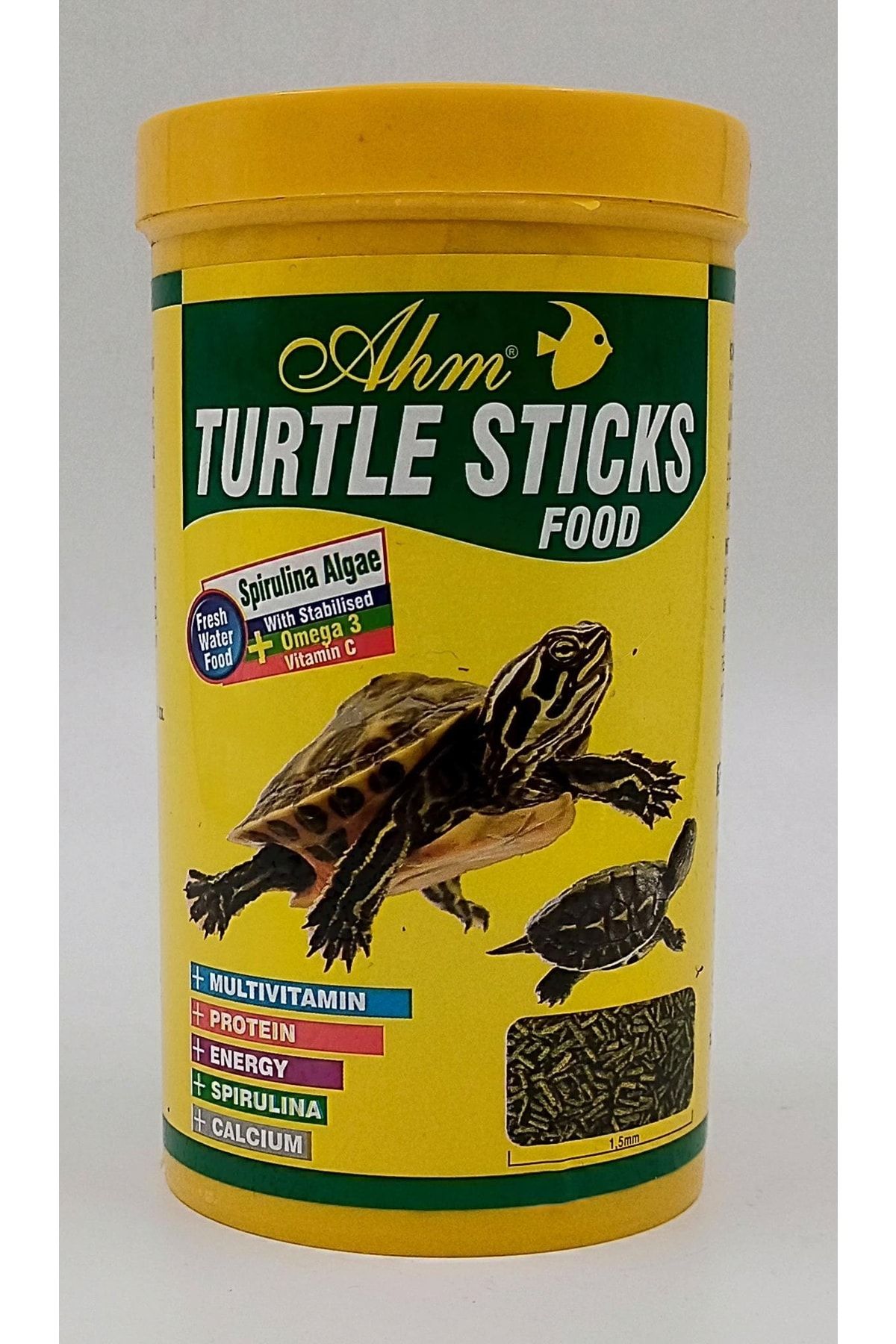 Ahm Turtle Stıcks Food Kaplumbağa Yemi 1000 Ml 360 Gr