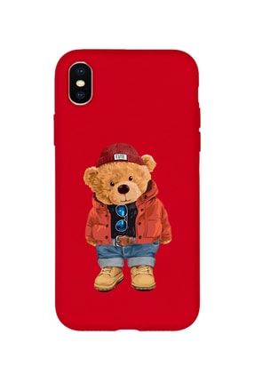 Iphone X Teddy Bear Baskılı Lansman Kılıf KC039-ix