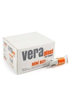 Plast Mini Boy Çöp Torbası 50 Adet 40 X 45 Cm Beyaz AND0239