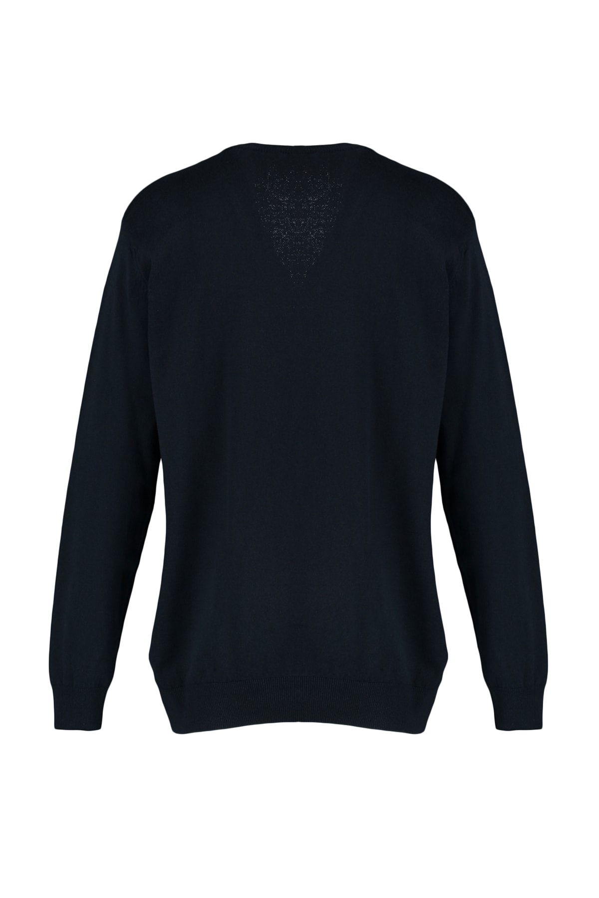 Trendyolmilla  Lacivert Erkek Slim Fit Pamuklu V Yaka Düğmeli Hırka TMNAW21HI0274 - Görsel 10