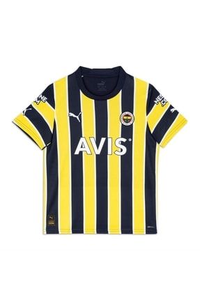 Fenerbahçe Fsk Home Jersey Jr Çocuk Klasik Çubuklu Forma 77000101