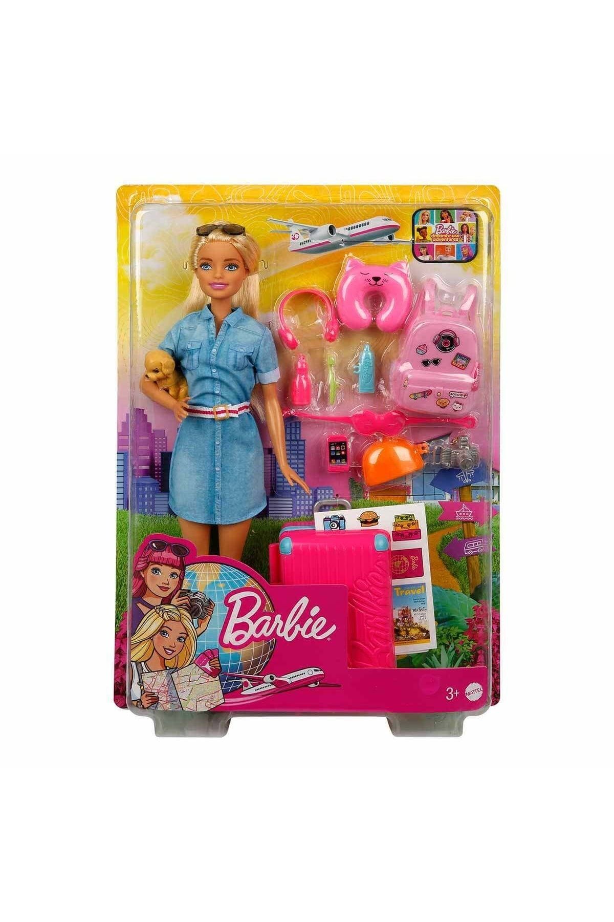 Barbie fwv25 doll 2025 and travel set
