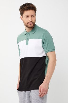 Erkek Polo Yaka Üç Renk Slim Fit T-shirt PR7001