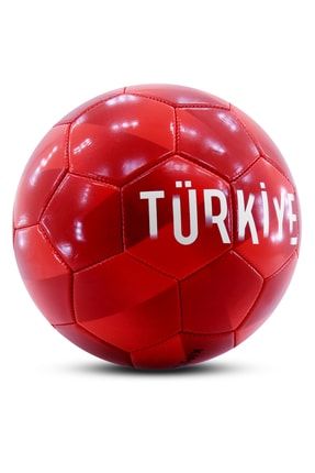 Türkiye Futbol Topu Kırmızı Beyaz 5 Numara 02710