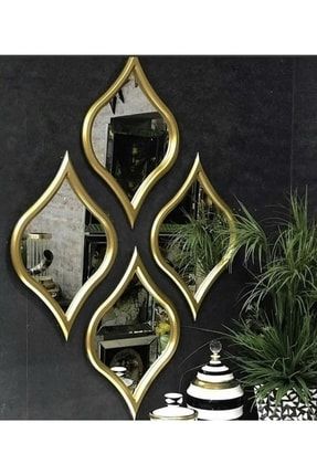 4lü Damla Göz Ayna Modeli Dekoratif Hediyelik Duvar Aynası dv103
