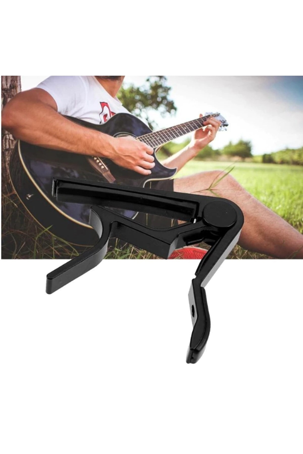 Arriva Gitar ve Bağlama Kelepçesi ( Kapo )