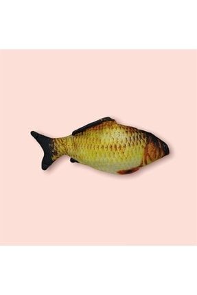 Sarı Turuncu Hareketli Balık Kedi Oyuncağı AKNPZR-0846