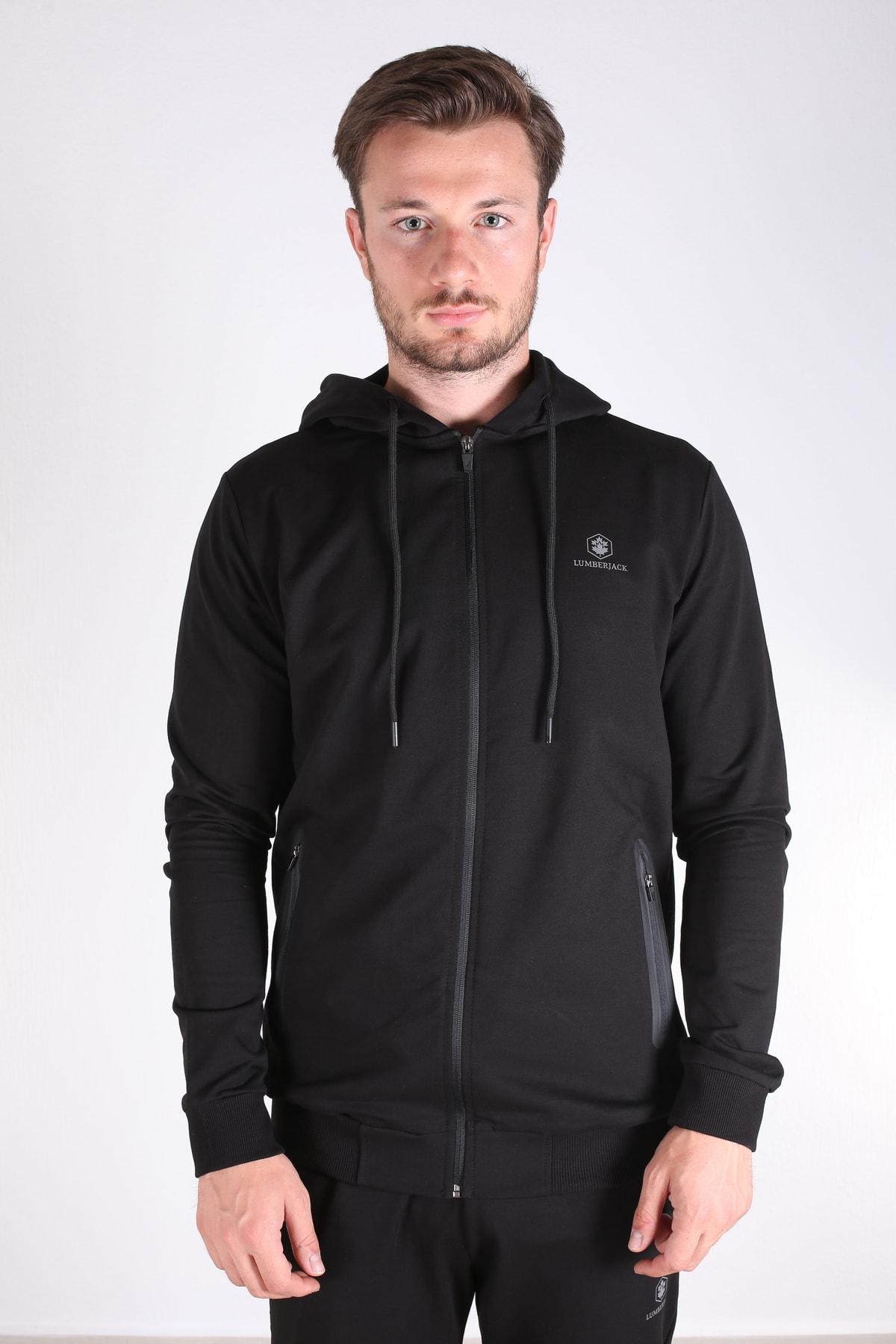 لامبرجک لباس ورزشی مردانه Smr Basic Track Suit 2fx مشکی/مشکی 12s90smrbasic