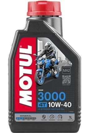 3000 10w40 4t Mineral Motosiklet Motor Yağı (2021 Üretim) ZBA.YAĞ.001