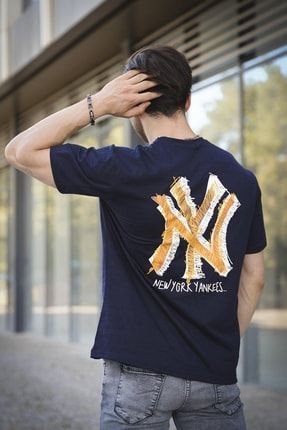 Newyork Yankees Oversize Erkek Tshirt ftxnyankess
