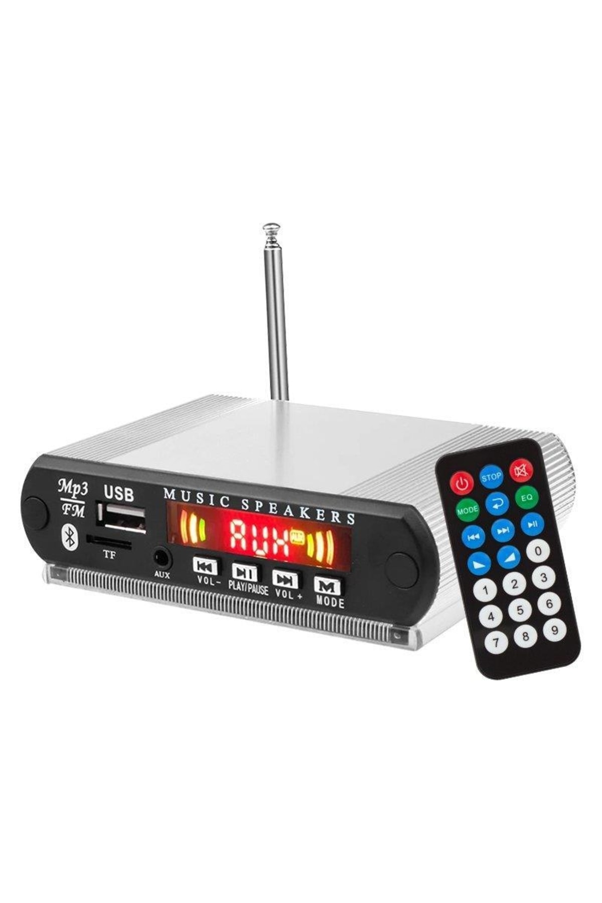 MagicVoice USB-SD-MMC-AUX-Bluetooth Kumandalı Oto Teyp Çevirici