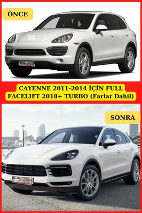 Cayenne 2011-2014 Için Full Facelıft 2018 Turbo (FARLAR DAHİL) CVC491