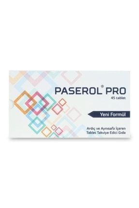 Paserol Pro 45 Tablet Yeni Formül Daha Güçlü aselya*/73