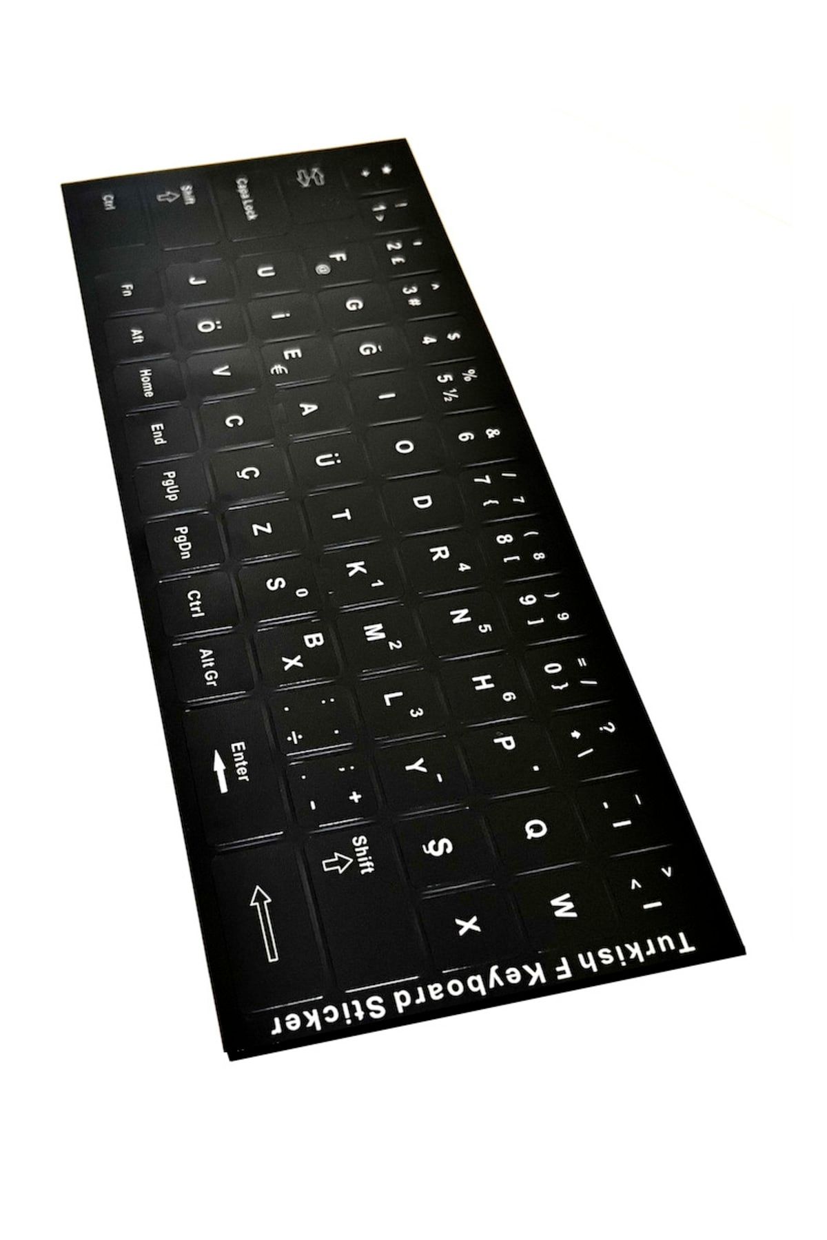 aogo-F Keyboard Stiker Turkish Keyboard Sticky Letter Layout Turkish F Keyboard Sticker F Keyboard Sticker 2