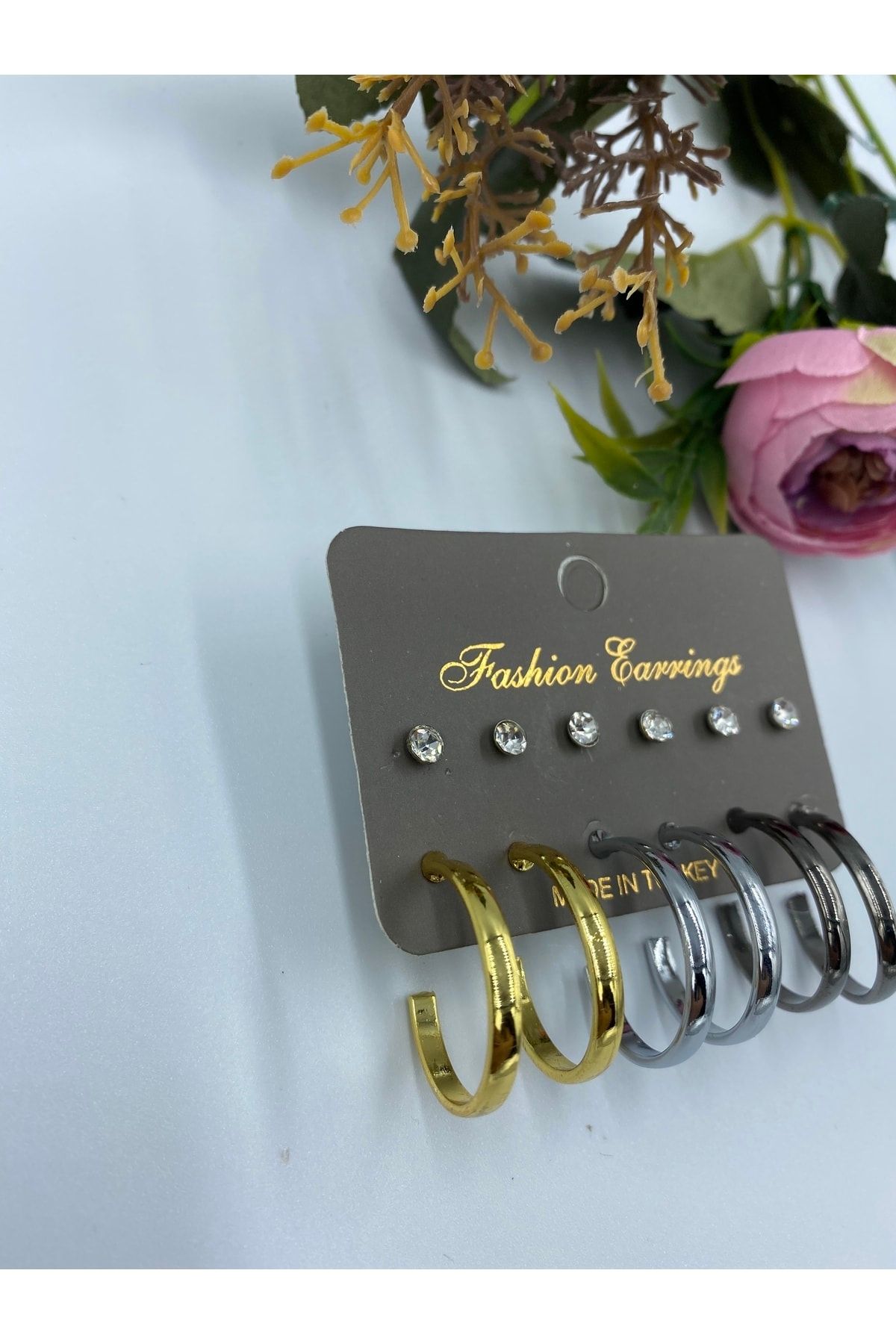 Large fashion shop earrings