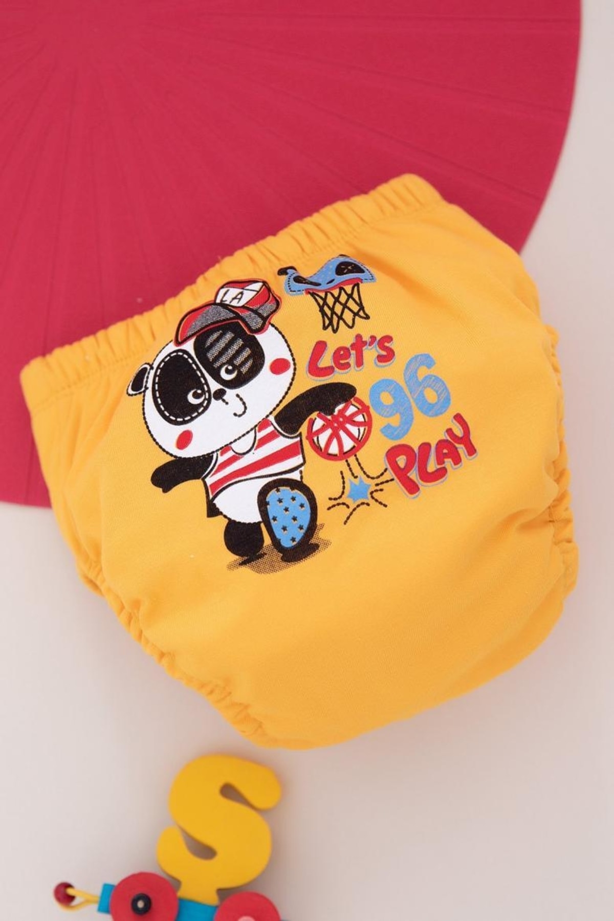 Bebelove Erkek Bebek Alıştırma Külodu Sarı fotoğrafı 2 (önizleme)