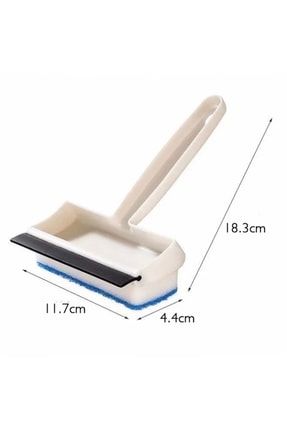 Çift Taraflı Cam Ayna Lavabo Masa Üstü Temizleyici Çekçek Kazıyıcı Fırça Ev Banyo Temizleyici UA0400