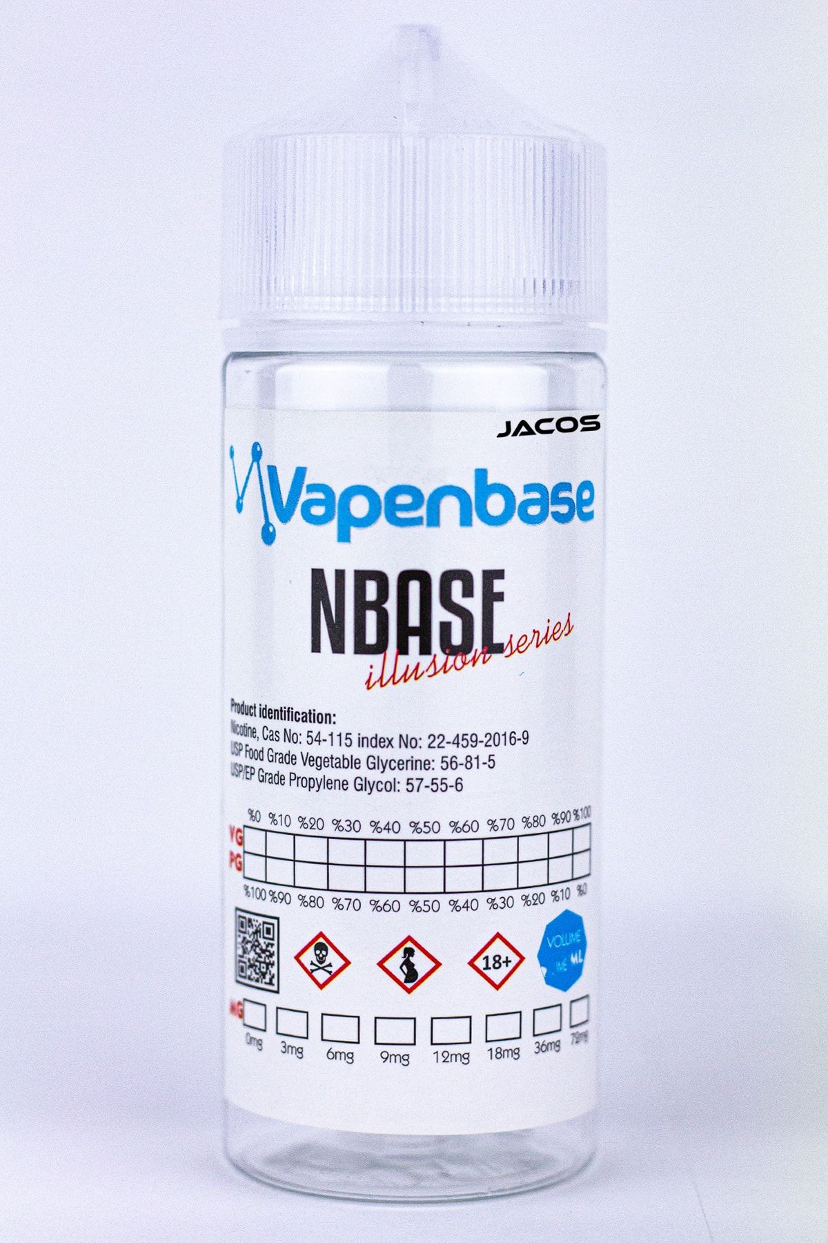 JACOS Wilmar Basf Chemnovatik Salt Base 35 Mg 50-50 Nbase 120 Ml
