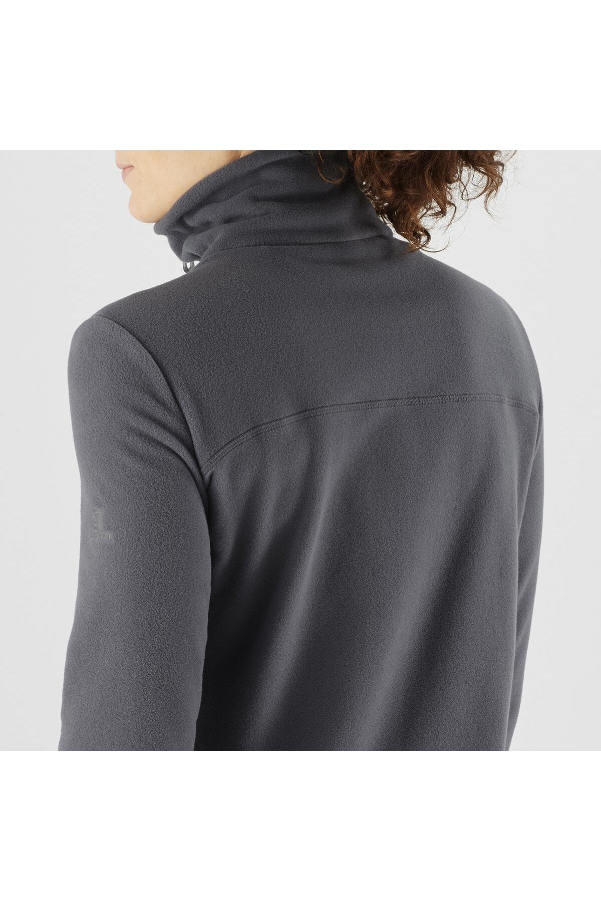 Salomon سویشرت زنانه پشمی Sntıal Cozy Fleece Fz W مشکی