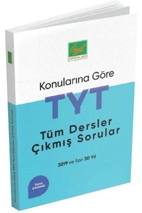 Tyt Tüm Dersler Konularına Göre Çıkmış Sorular ve Çözümleri 533338