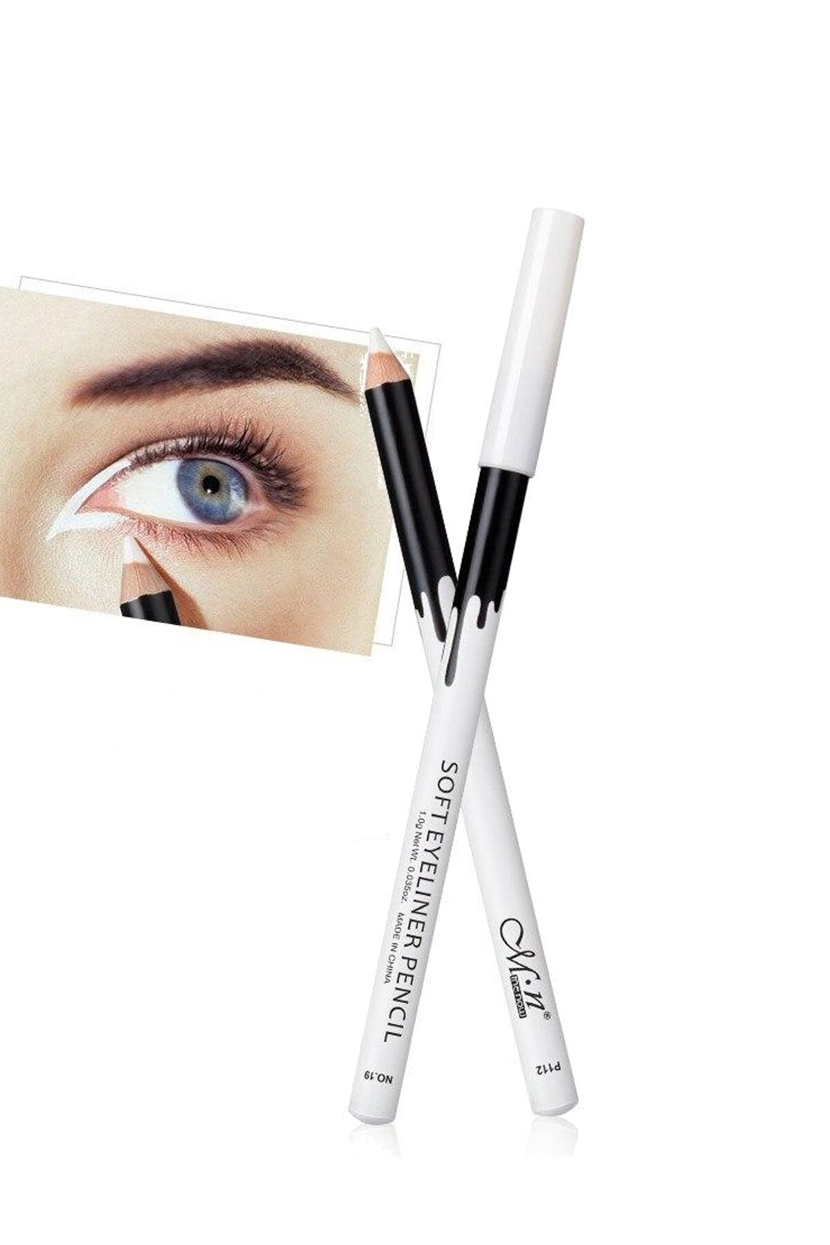 مداد ابرو  قهوه ای SYS | kas023 اورجینال - تصویر 3