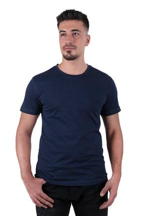 Erkek T-shirt Slim Fit Kaliteli %100 Pamuklu QNT-U-TSH